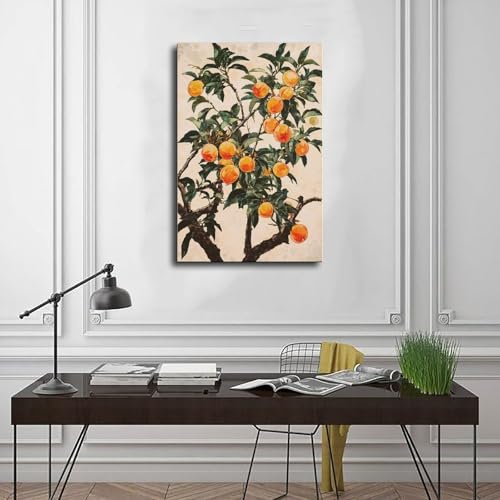 Poster pêcher toile 50x75 cm pour décoration salon - 3