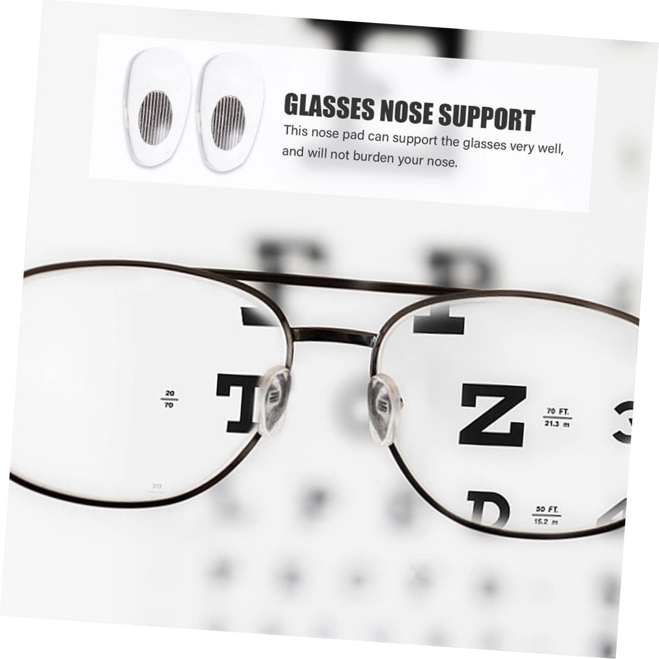 PartyKindom 75pares Almohadillas Nasales De Silicona Transparente Para Gafas Antideslizantes Comodidad y Sujeción Para Uso Diario y Gafas De Sol
