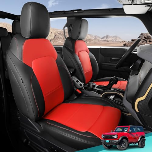 FEINEPRO Seat Covers for Ford Bronco 4 Door 2025 2024 ...