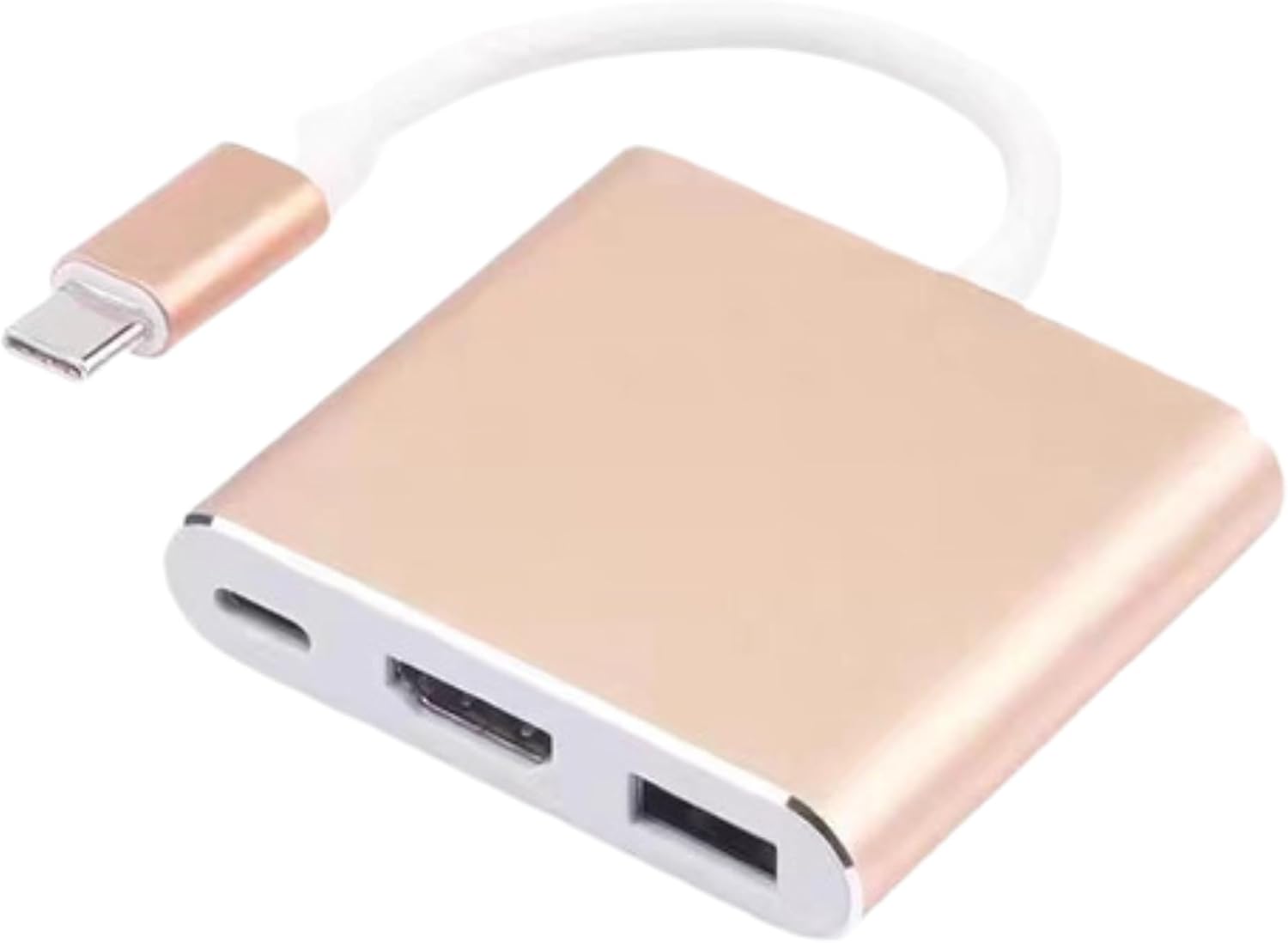 Adaptador USB-C para HDMI 4K, USB 3.0 e Carga PD - Compatibilidade com MacBook, Thunderbolt 3 e DEX Android - Eleva Sua Experiência Multimídia e Oferece Carga Rápida-Vende Mais