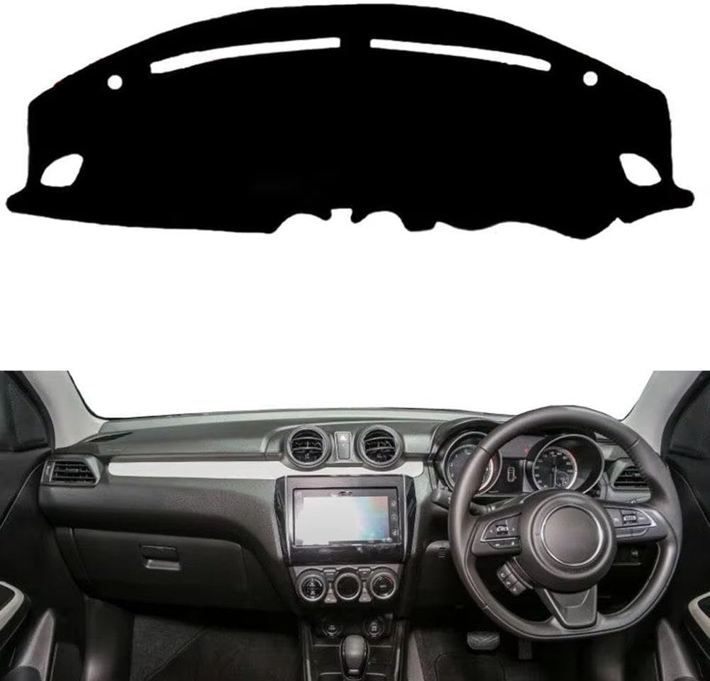 Fit for Suzuki Swift 2017-2023 LHD RHD,Dashboard Cover,Car Dash Cover,Car Dash Mat,Anti Slip Dash Board Cover,Car Interior Accessories