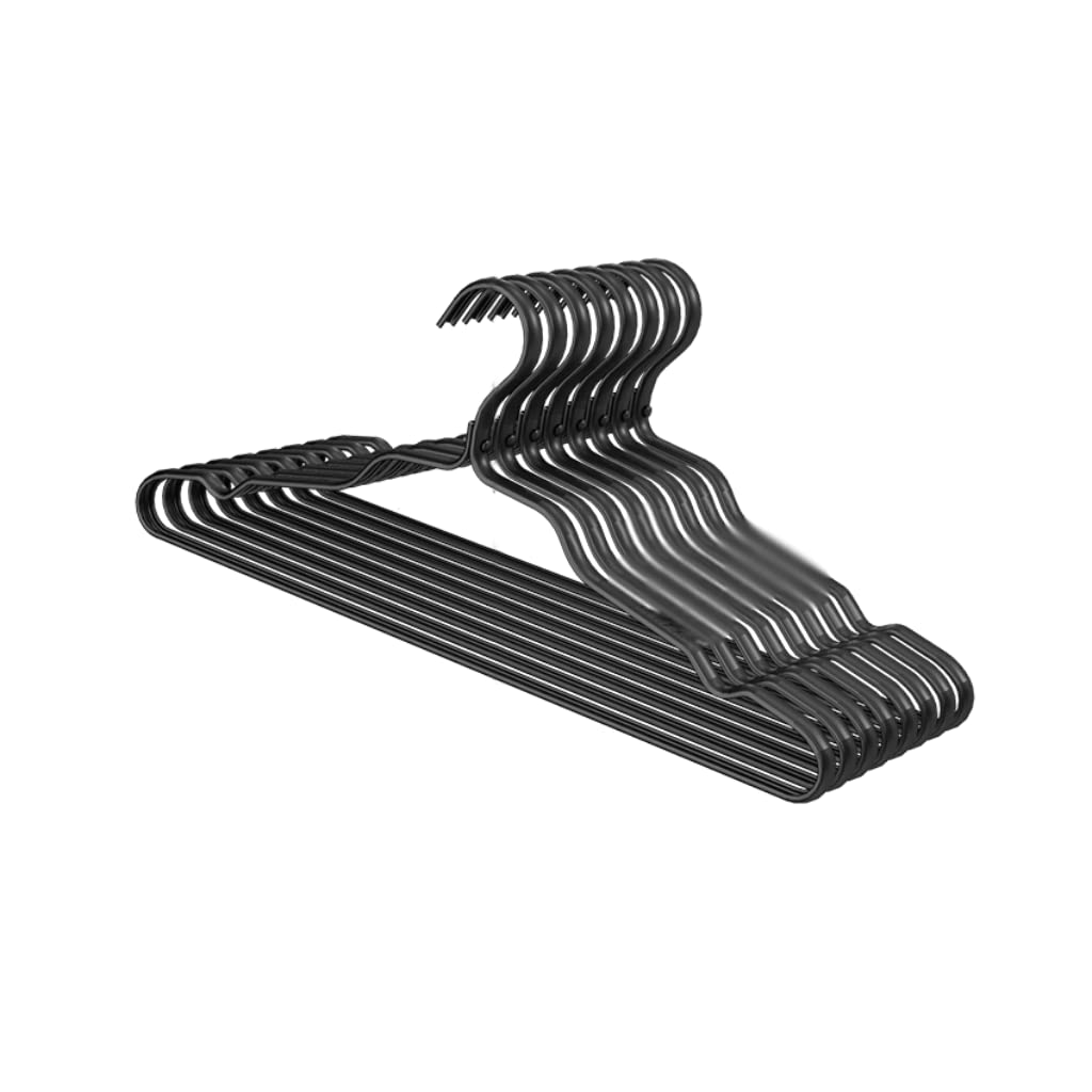 TXGJWRA Space Saving Hangers 16 Pack Solid Coat Hangers Durable Hangers Non-Slip Clothes for Hanger Aluminum Alloy Hangers Hangers Coat,B