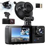 Bestsee – Bestsee 1080P 3-Kanal Dashcam Auto Vorne, Hinten und Innen, 