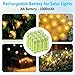 Brightown 12-Pack Rechargeable AA Batteries - 1000mAh 1.2V NiMH High Capacity Batteries - Ideal for Solar Lights & Home Devices, Recharge up to 1000x Times, Pre-Charged