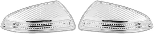 Miniatura 9 de Luz de señal de giro, 2 unids coche lado espejo lámpara luz de señal de giro apto para Mercedes Benz Clase C C250 C300