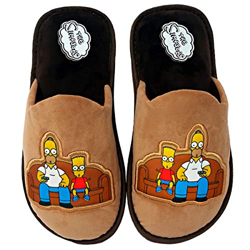 Pantuflas Hombre 30 Cm Pantuflas Para Caballero Homero Simpson