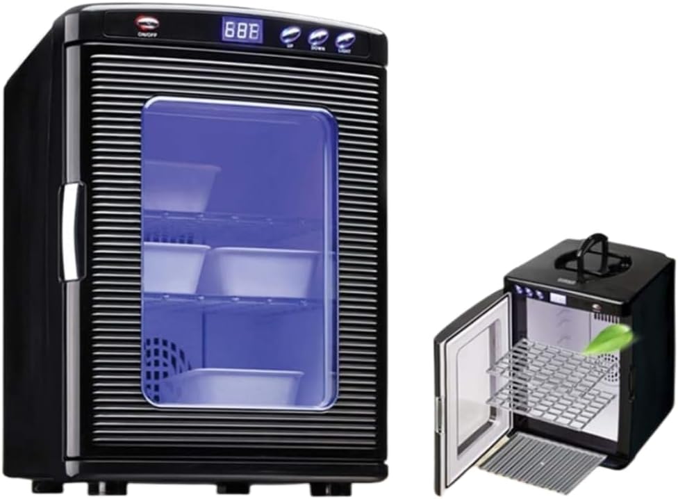 Reptile Incubator Portable AC 110 V / DC 12 V Training Adjustable 5 - 60  C for Small Animal Breeding, Suitable for Turtles, Snakes, Lizards, Chameleons, Insects, Etc