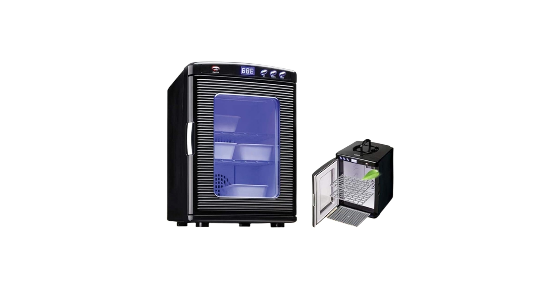 爬虫類インキュベーター AC110V/DC12V 5～60°C調節 Amazon | 爬虫類インキュベーター ポータブル AC110V/DC12V トレ