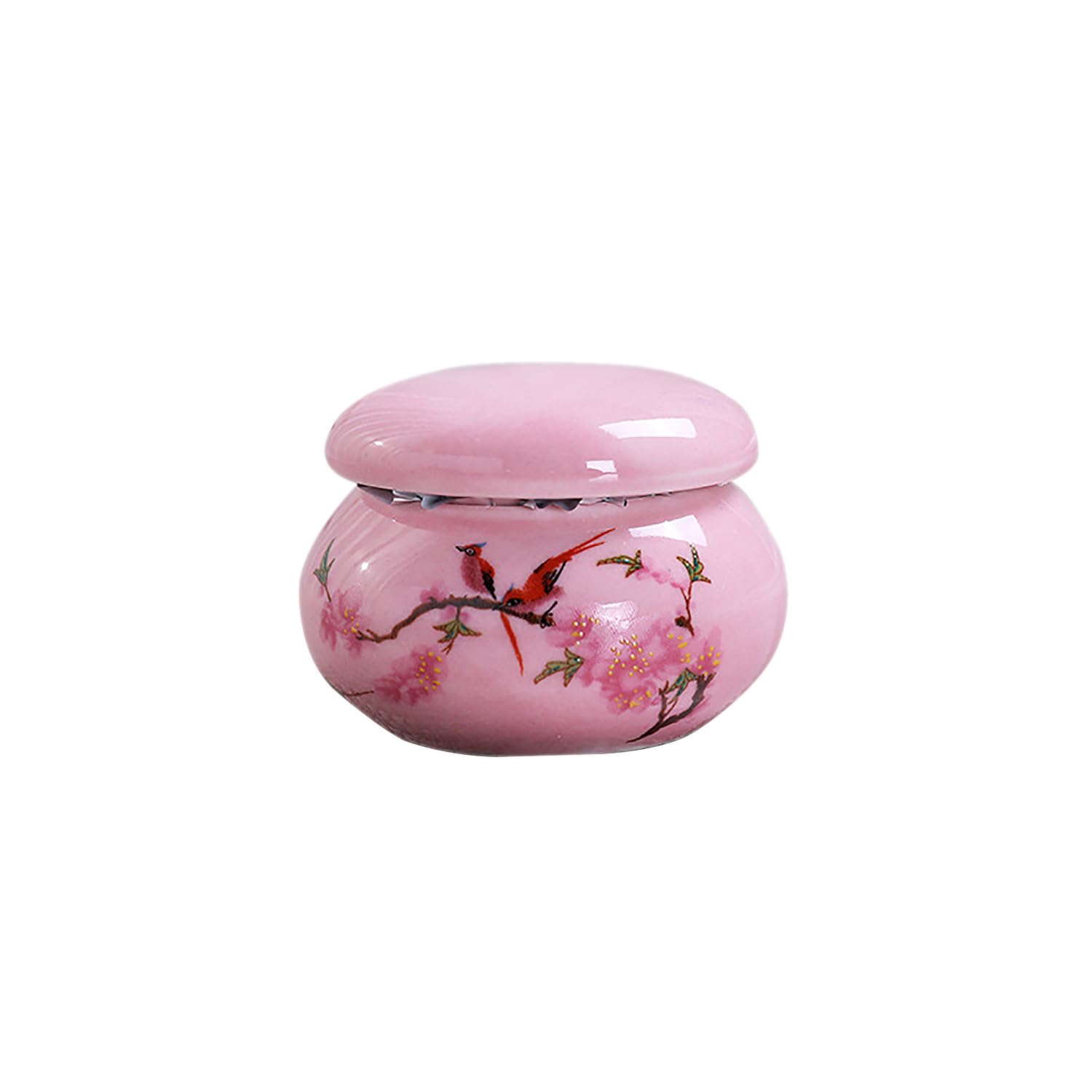 Nail Art Cup Porcelain Dappen Dish with Lid Nail Supplies Nail Liquid Bowl Manicure Ceramic Cup