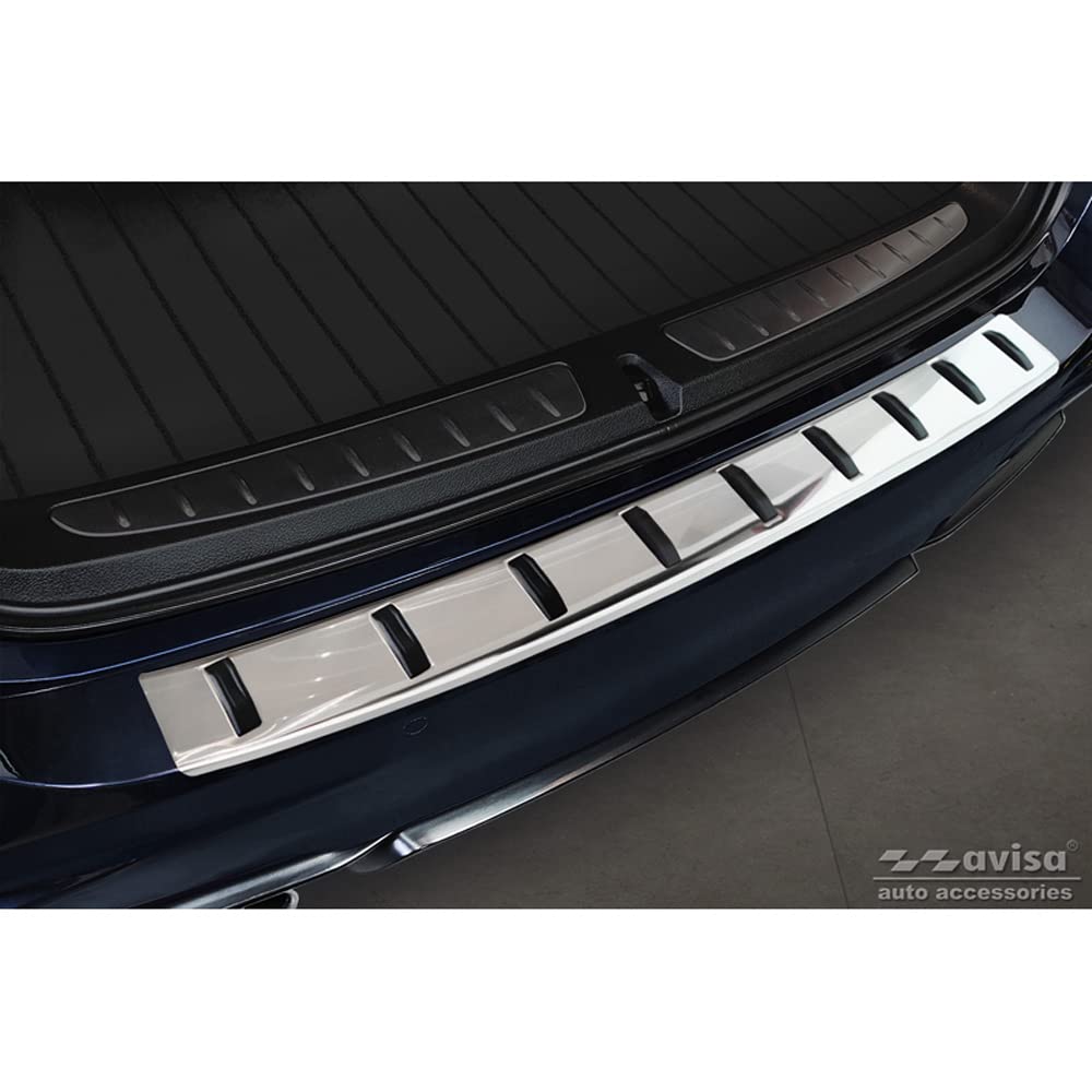 Avisa Ochraniacz na tylny zderzak ze stali nierdzewnej kompatybilny z BMW serii 3 (F31) Touring (w tym M-pack) 2012-2015 i Facelift 2015-2019 "STRONG EDITION"