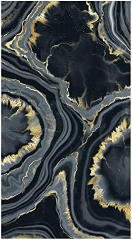 3D Removable Opaque Stained Glass Window Film,Anti UV Glass Window Film,(29.5x78.7) inch for Office,Bathroom,Bedroom,Living Room,Dining Room,Hotels,ClassroomMarbling