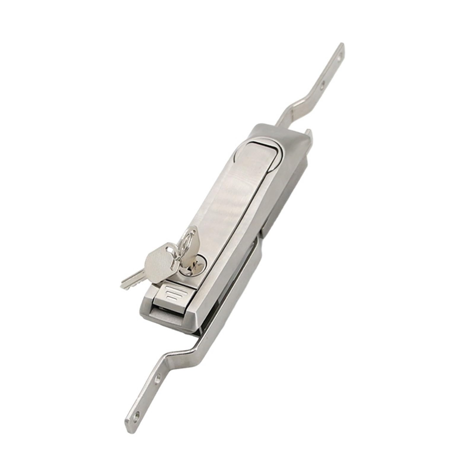 Serrure ciel et terre MS828-1 en inox 304 avec système de verrouillage à bielle à trois points