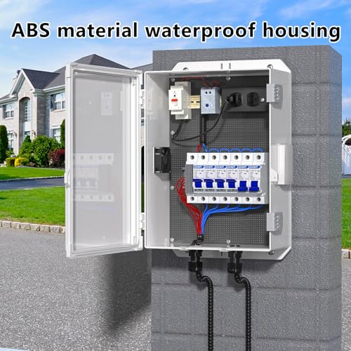 Boîtier électrique en ABS thermostaté et ventilé intérieur - 3