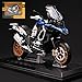 RZAPE Diecast Motorcycle Model Kit 1/12 Scale R1250 GS ADV Model Motorcycles,Kids Motorcycles Toy Front Wheel Can Be Steered Left and Right,Motorcycle Toys for Kids 3-5（Blue）