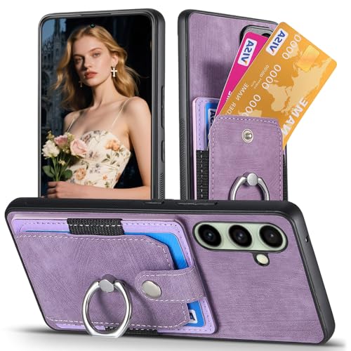 Housse Samsung Galaxy A26 anti-chute avec bague de maintien pour éviter les casses