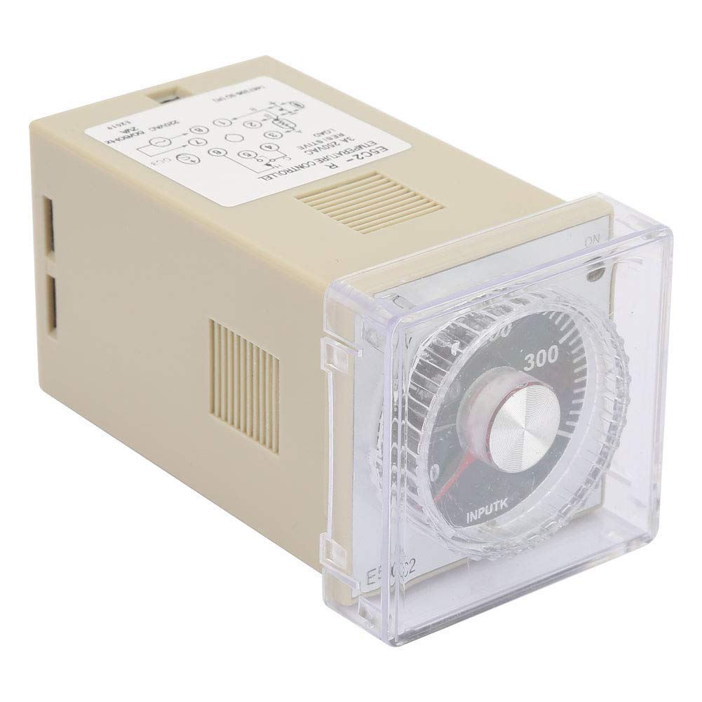 Thermostat numérique type K contrôleur température E5C2-R20K220VAC entrée 0-400 ℃