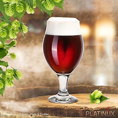 Biertulpe Platinux Biergläser Set 6-teilig 500ml (max. 560ml)