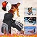 EXCEI Men's Age Warm Outdoor Ski Gloves for Outdoor Hunting Hiking All Electric Gloves Camping Winter Sports Equipment Cap