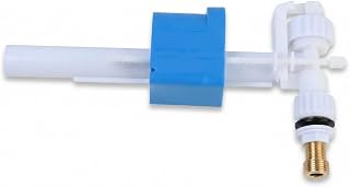 Válvula de Entrada Universal, Cisterna de Inodoro de Descarga Lateral, con Flotador Silencioso, Repuestos para Ahorro de Agua, Conexiones de Latón g3/8 y g1/2, Cisternas de Cerámica Estándar