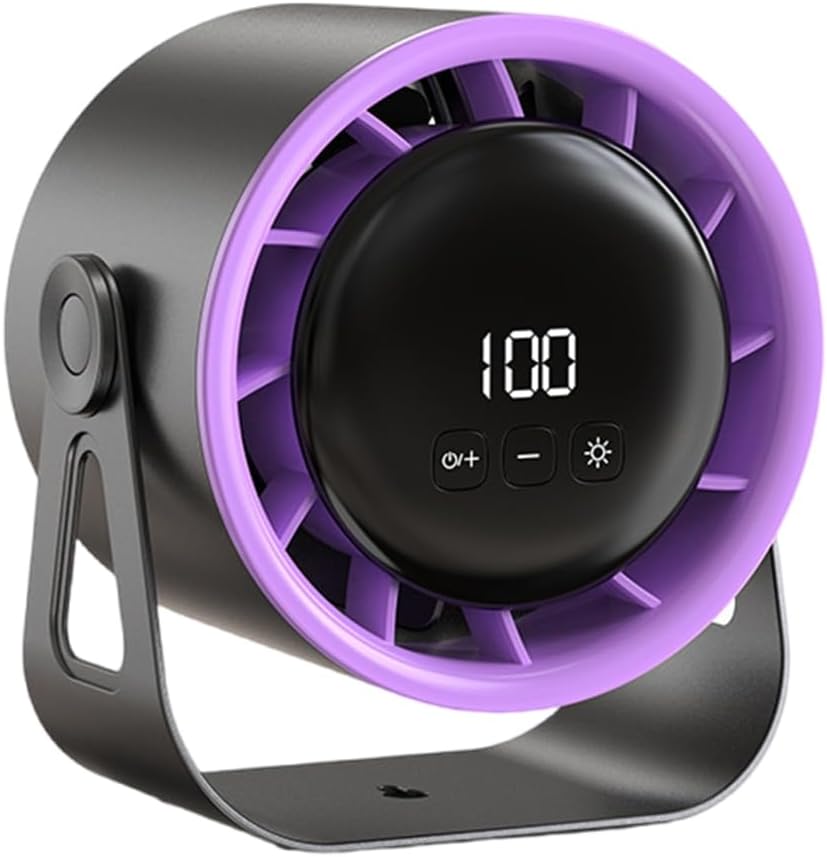 Small Desk Fan with 360degree Rotation Low Noise Fan Suitable for Baby Strollers Office Home Travel and Outdoor Activity