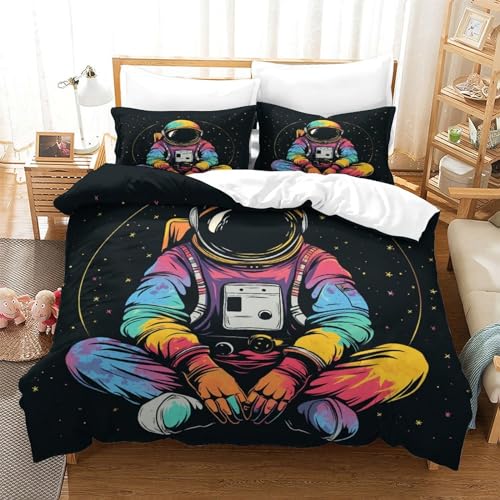 Linge de lit astronaute facile d'entretien pour simplifier le quotidien - 2