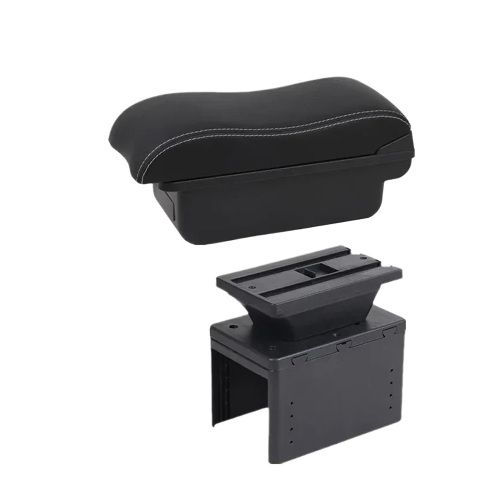 UDHQAJC For Fiesta MK8 Car Armrest Storage Box Dedicated Retrofit Interior Accessories Car Centre Console Armrest Box
