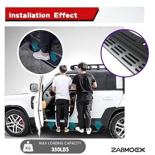 Estribos laterales para Mercedes Benz W167 GLE 350 450 2020-2025 miniatura 5