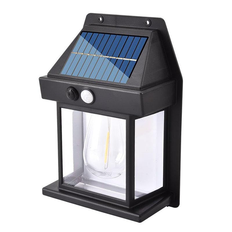 JB Export Solar Wall Lights Outdoor, Wireless Dusk to Dawn Porch Lights Fixture, Solar Wall Lantern with 3 Modes & Motion Sensor, Waterproof Exterior Lighting with Clear Panel (1) (B0CNZQB4WZ) Amazon Price History, Amazon Price Tracker