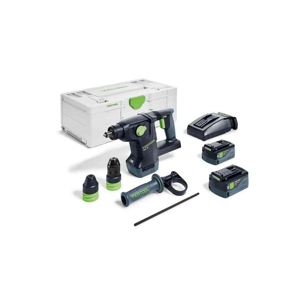 Festool Cordless Rotary Hammer Drill KHC 18 5,0 EBI-Plus