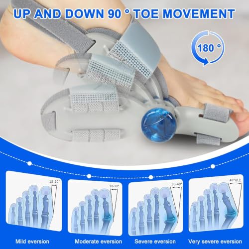 Férula giratoria universal para juanetes con corrector ajustable de pies 3
