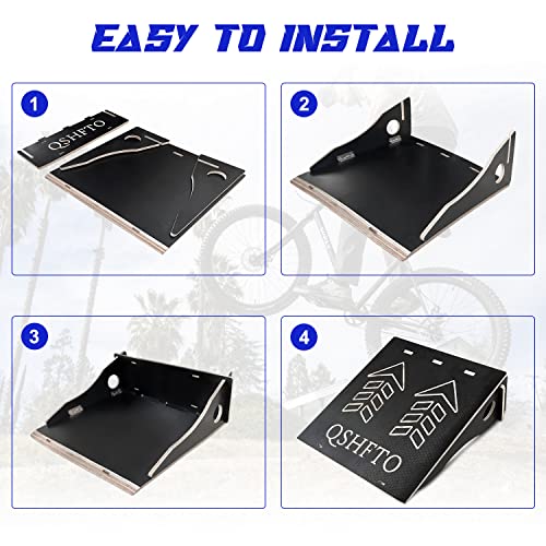 Launch Ramps For Skateboard, Scooters, Bikes, Roller Skates, Rc Car, Bmx And More, Foldable Wood Pro Jump Trick Skateboard Ramp For Kids And Adults #TOP3