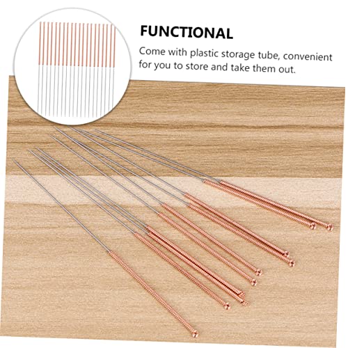 CLISPEED 60 Peças agulha de limpeza de bocal Agulha para limpeza de impressora 3D pino de limpeza Ag
