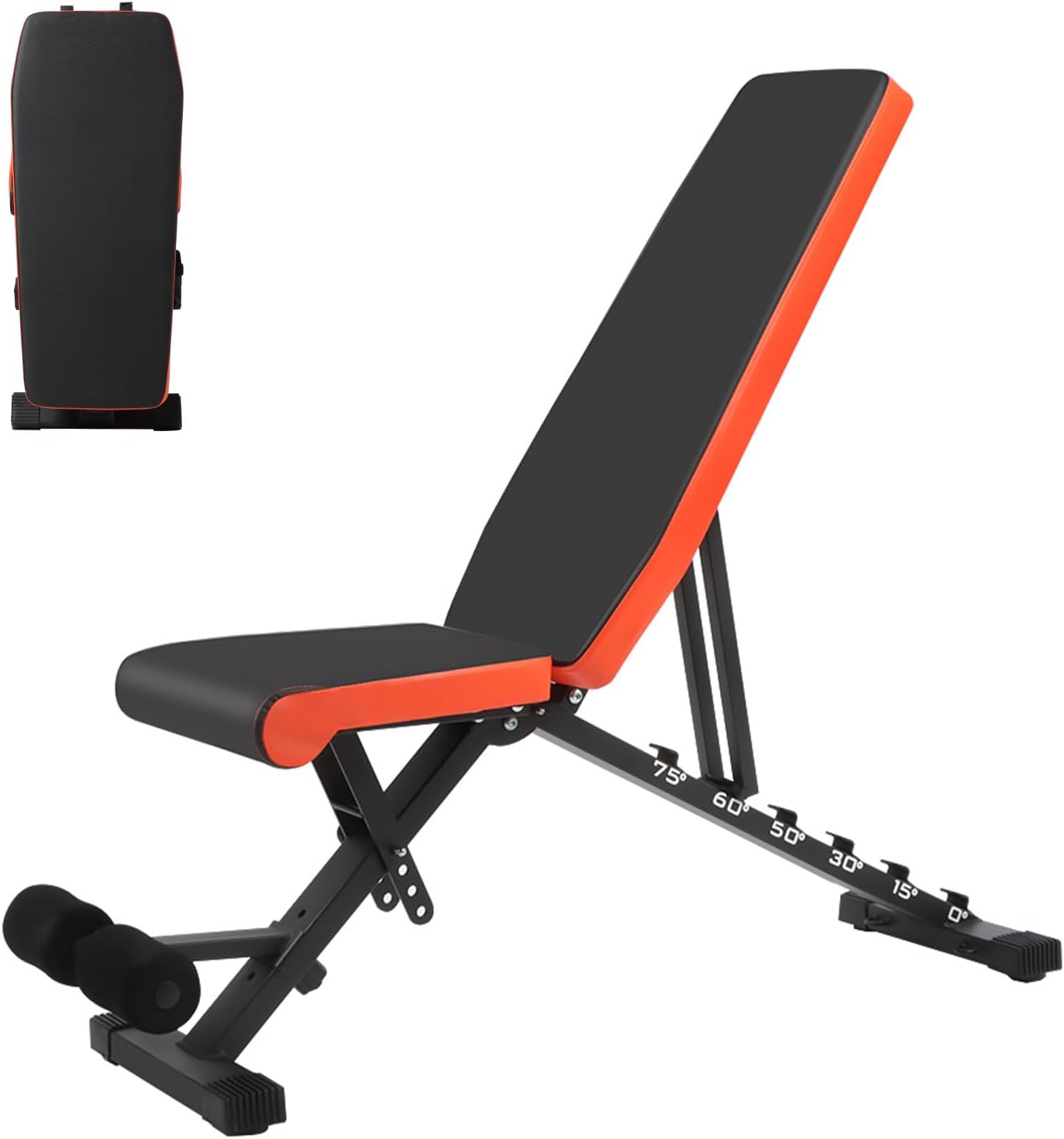 Weight Bench Adjustable Workout Bench Full Body Weight Training Bench ...