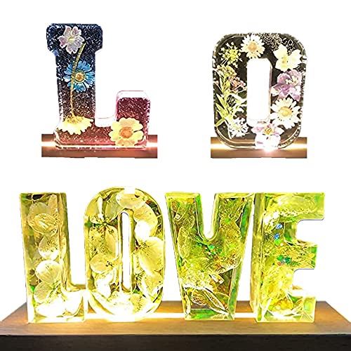 Large Alphabet Epoxy Resin Silicone Mold, 6 Inch 3D Capital Letter Symbol Mold, Diy Crystal Word Sign Epoxy Casting Mould For Christmas Diy Craft Ornaments, Home Decoration, Party Decoration (I) #TOP2