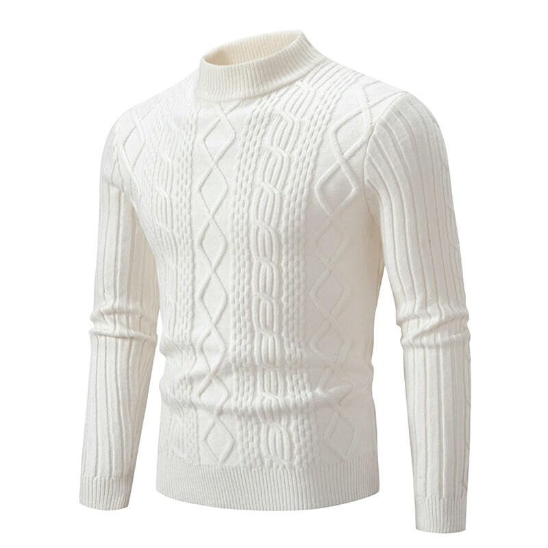 Pull décontracté homme à col rond idéal pour les sorties amicales le weekend