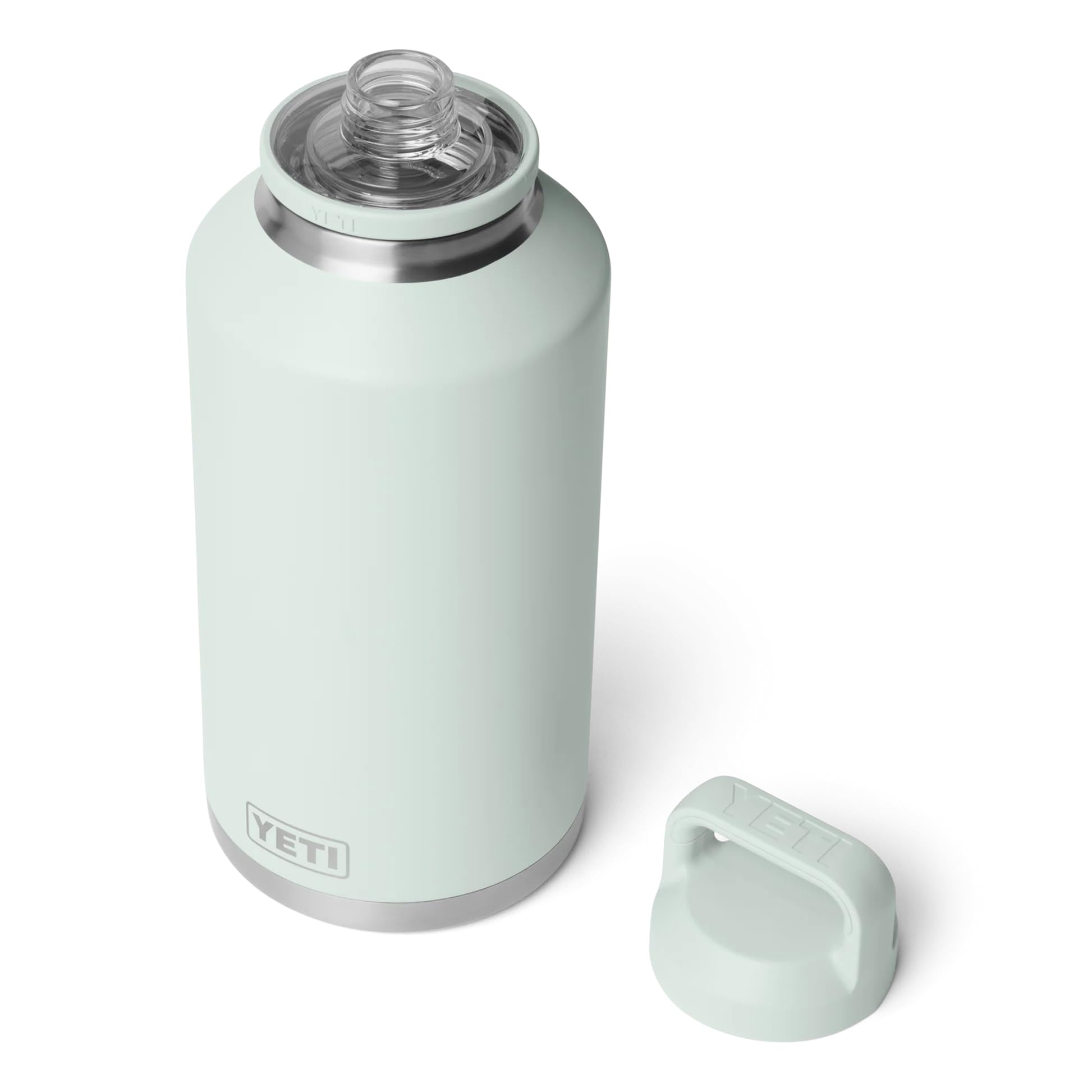 YETI Rambler Bottle Chug - Borraccia termica in acciaio inox con tappo Chug impermeabile – Ridgeline, 1,9 litri