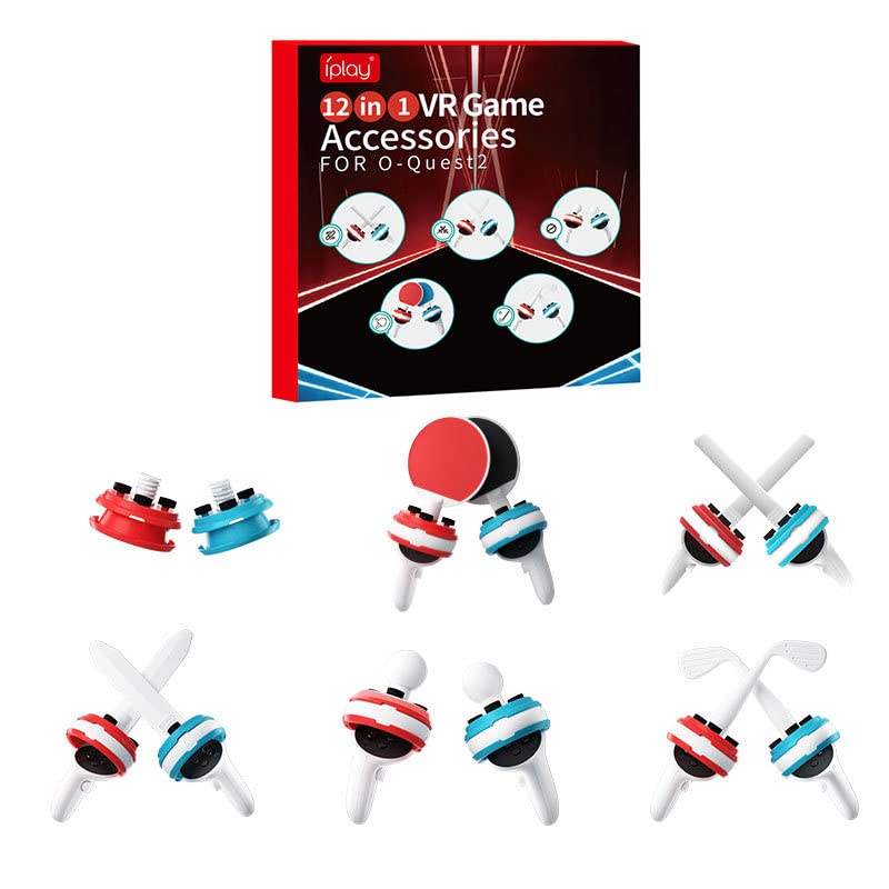 Accessoires VR 12 en 1 pour Oculus Quest 2 avec sabre laser haute précision