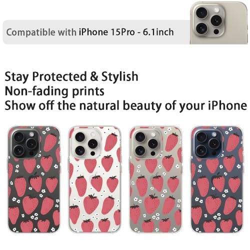 Coque iPhone 15 Pro fleurs pour un style élégant en terrasse