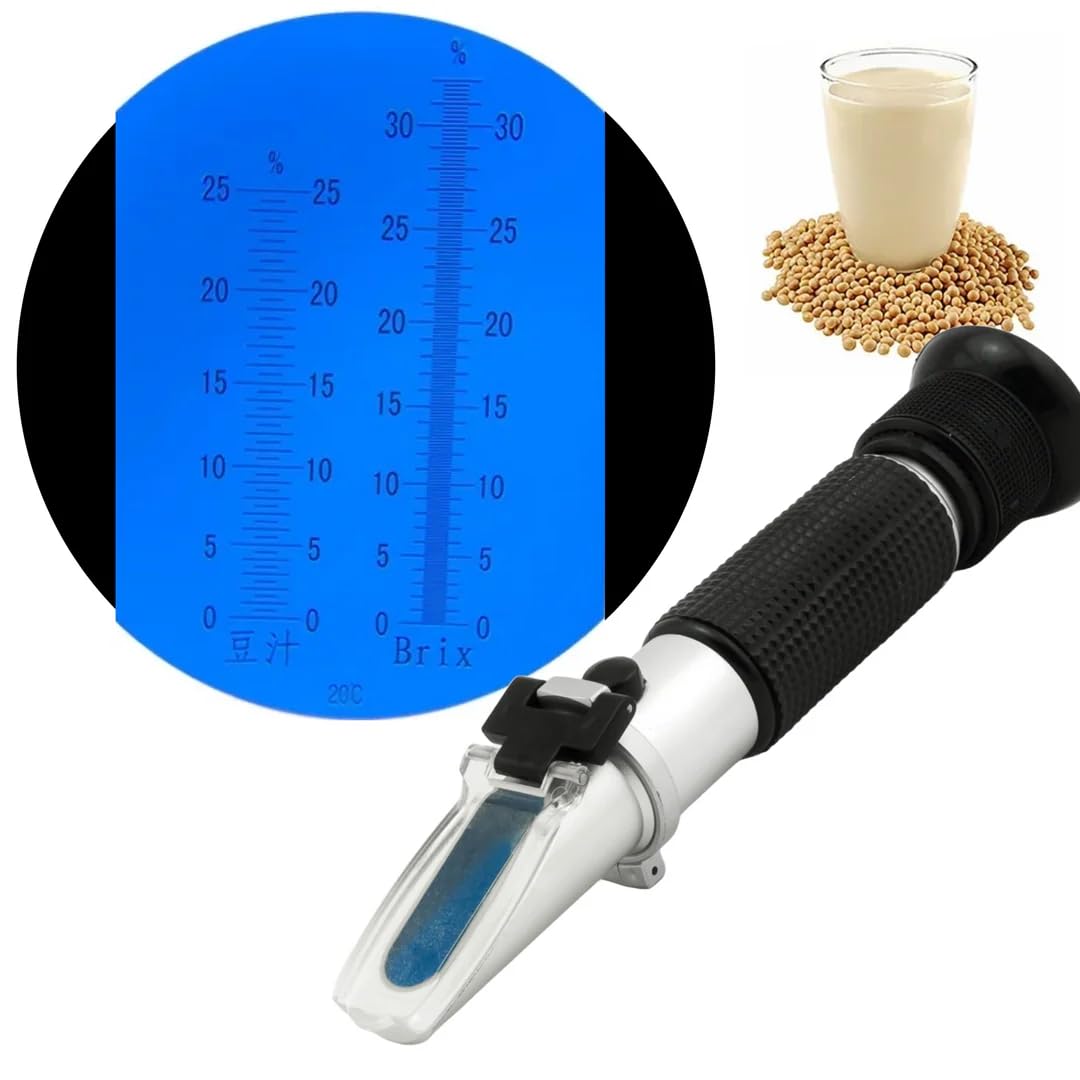 LABART Optical Refractometer for milk 0-25% Soybean 0-32% Brix