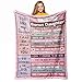 Loxezom to My Bonus Daughter Gifts Throw Blanket 60