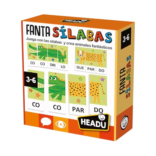 Headu - Fantasilabas | Juegos Niños 3 Años | Juegos Educativos Niños 3 Años O Más | Aprender A Leer