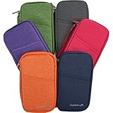 Vanki Multi-function Passport Holder Package Document Passport Wallet Credit card wallet Travel Accessories / Cover / Case / Holder (Violet)