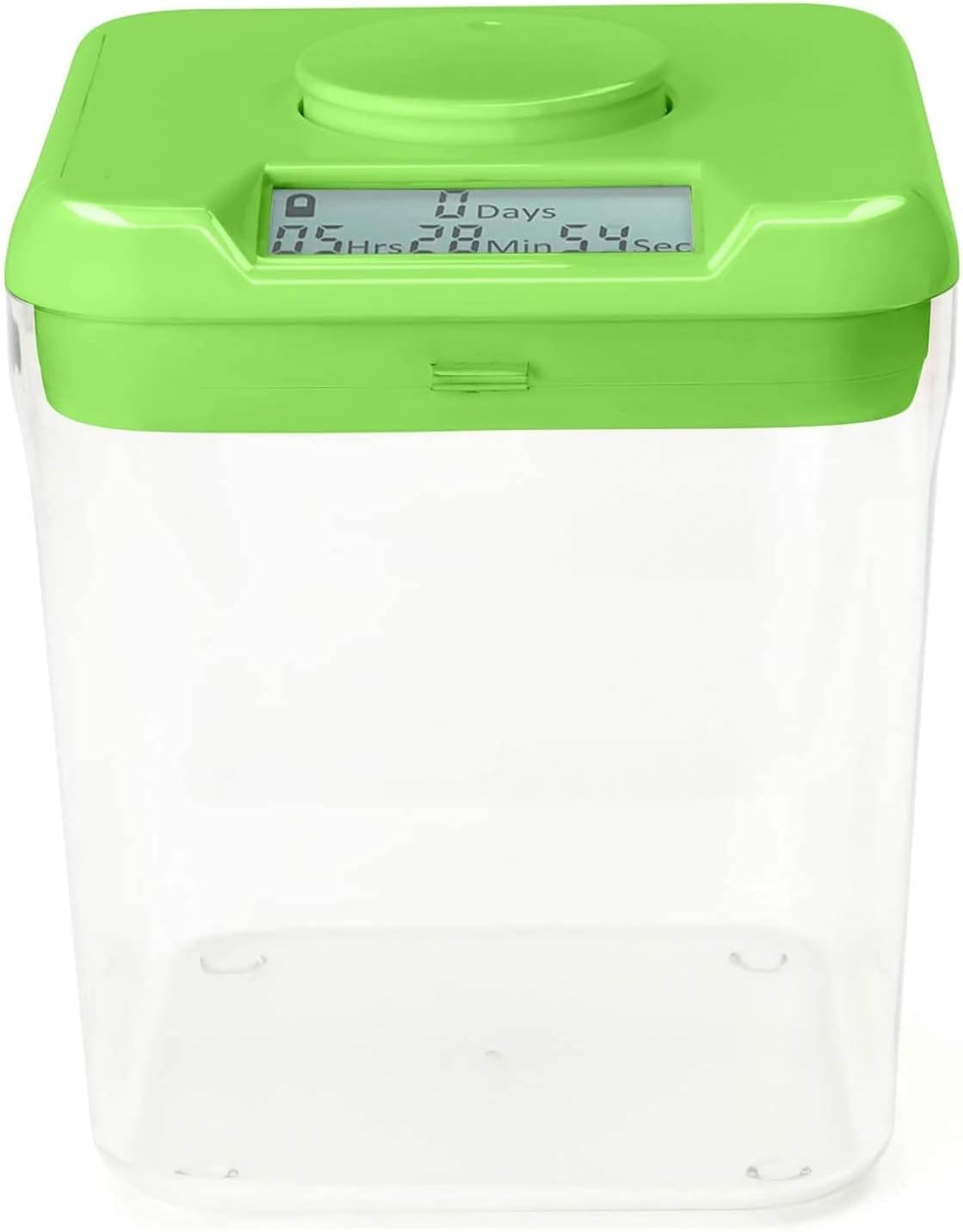 お中元 タイムロッキングコンテナ タイム ロック ボックス 携帯 タイマー 箱 スマホ 封印 タイムロッキング コンテナ 大容量 壁が厚くて丈夫 電池式 超長い連続使用時間 時間を自由に設定 禁煙 お金 スマホやゲームのやりすぎに最適 グリーン Shlmnbo Glm Co Il