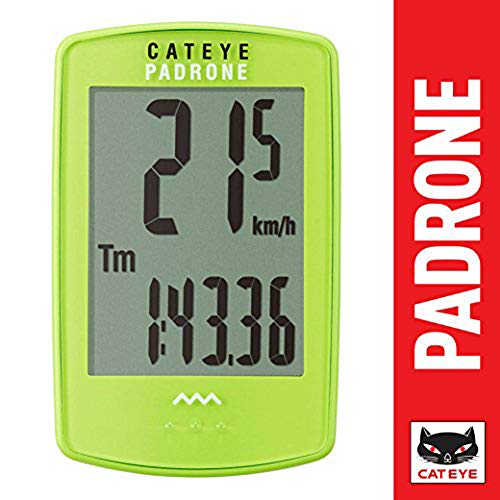 CAT EYE - Padrone Wireless Bike Computer, Green