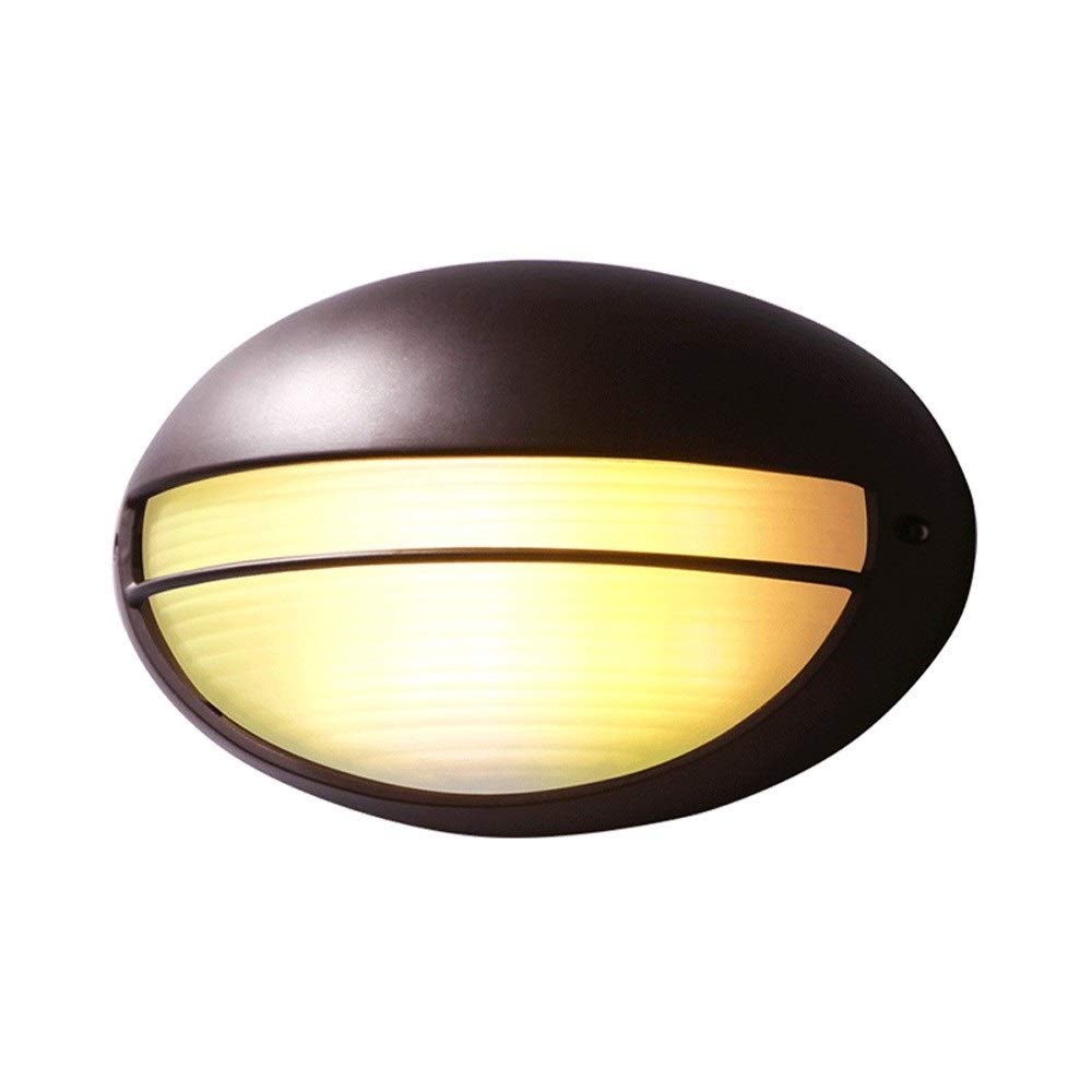 BCLYERBJ Wall Light Sconce IP65 Waterproof LED 12W Outdoor Color Temperature 3000K Warm Light Aisle Lighting Garden Garden Anti Corrosion Anti