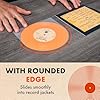 25x 7 Inch Single 45 RPM Anti-static Inner Vinyl Record Sleeves | Spincare Rounded Edge Archival Anti Static HDPE Plastic Vinyl Record Storage Covers for 7” 45 RPM Singles #2