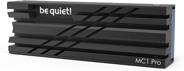 Be Quiet MC1 Pro M.2 SSD cooler, heatsink with heat pipe, for single and double sided 2280 modules, BZ003