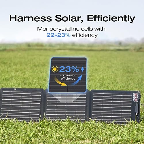 Ef Ecoflow NEW-110WSP-US 110W Portable Solar Panel, Foldable thumb #1
