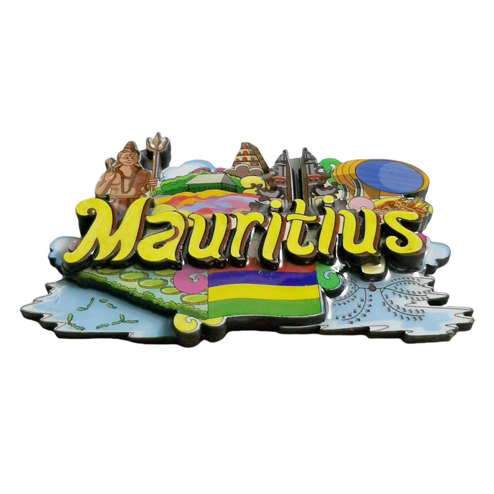 Mauritius 3D Dolphin Magnete da frigorifero souvenir regalo, resina