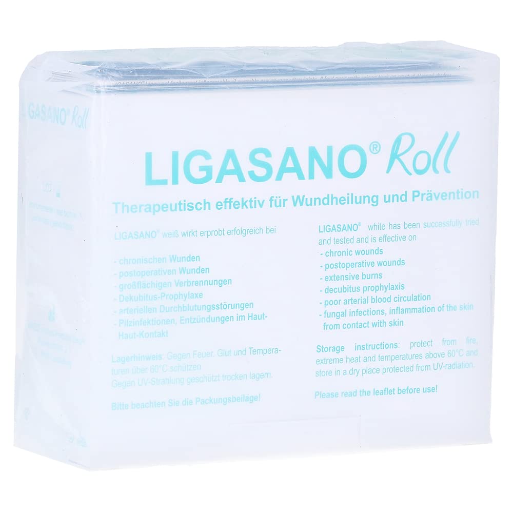 LIGASANO Roll weiß Verb.0,3x5x300 cm unsteril